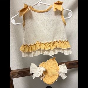 Cocote yellow matching set
